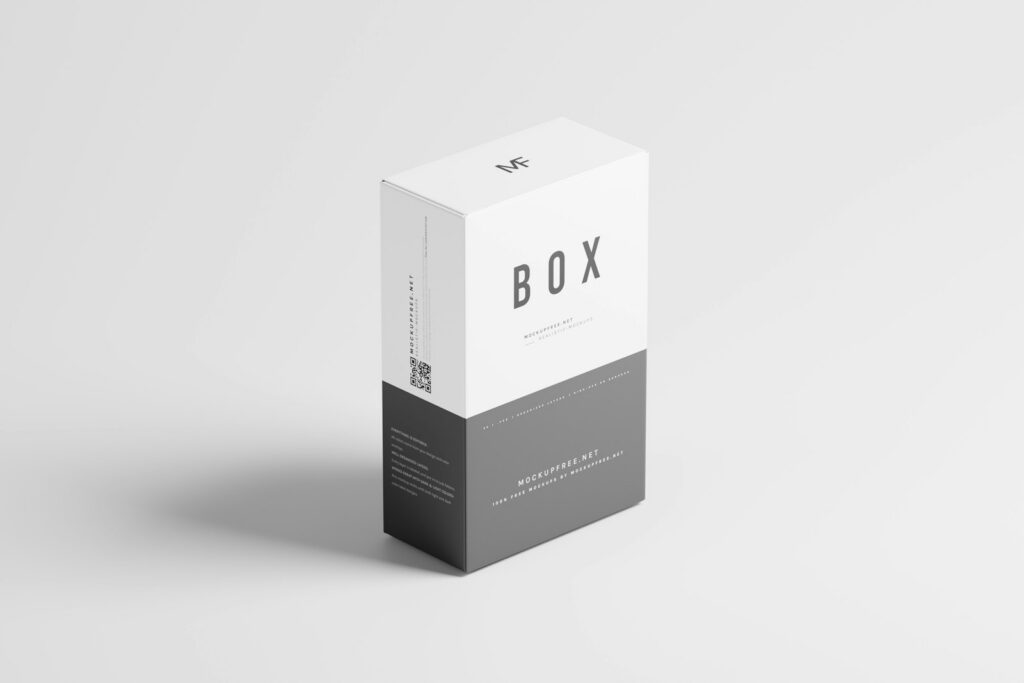 Boîte d’emballage blanche minimaliste – illustration de l’article « Packaging : quand l’emballage devient un outil de vente », blog Ionia Web