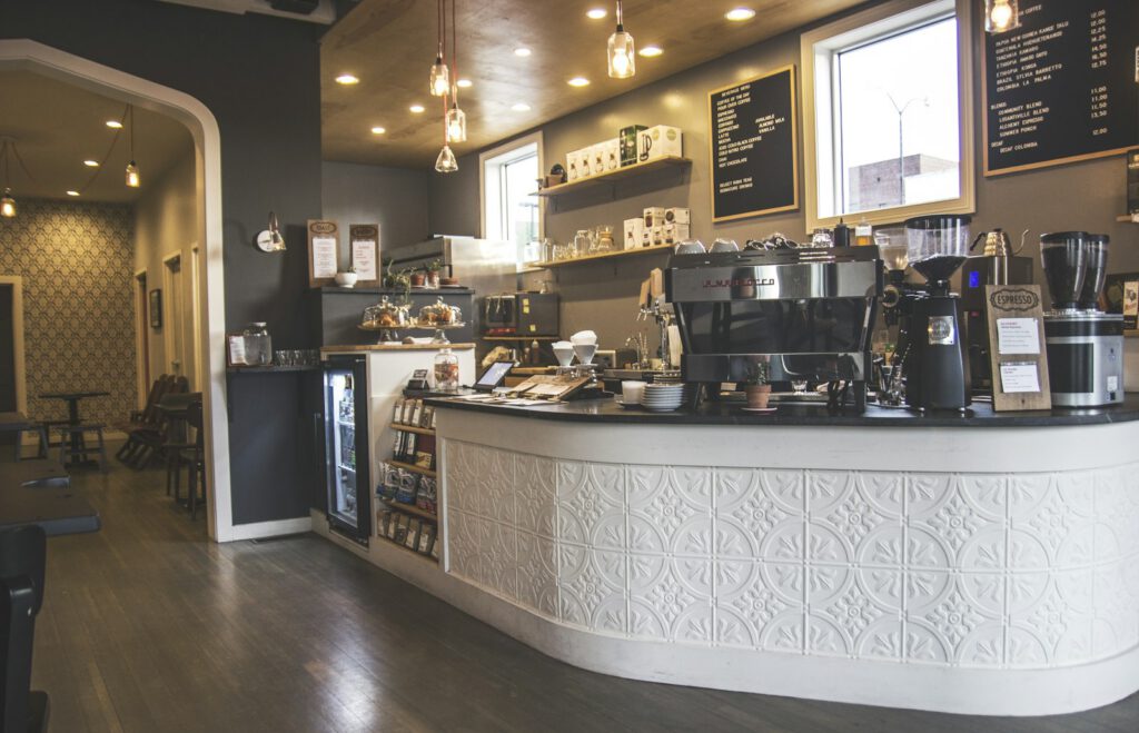 Application de fidélité pour des cafés