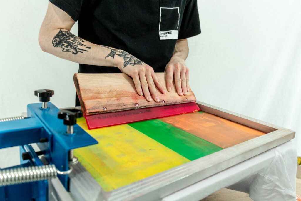 Impression textile pour une équipe